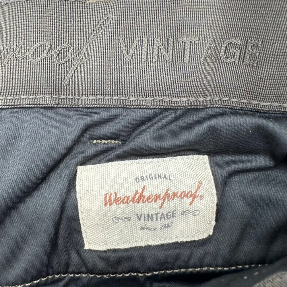 Weatherproof Vintage Shorts Mens 40 Green Flat Front Stretch Comfort Utility